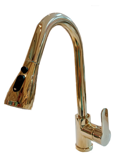 MONOCONTROL COCINA CON PULL OUT DORADO PULIDO