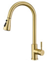 MONOCONTROL COCINA PULL OUT BRUSHED GOLD