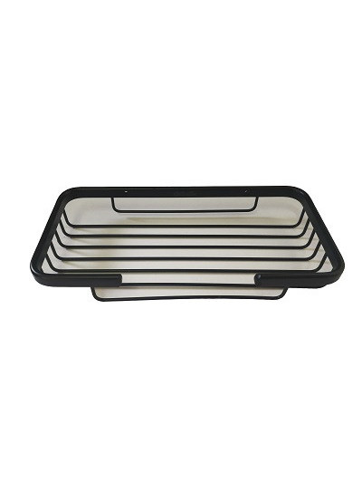 JABONERA REJILLA 21.8x10.8x35cm NEGRA