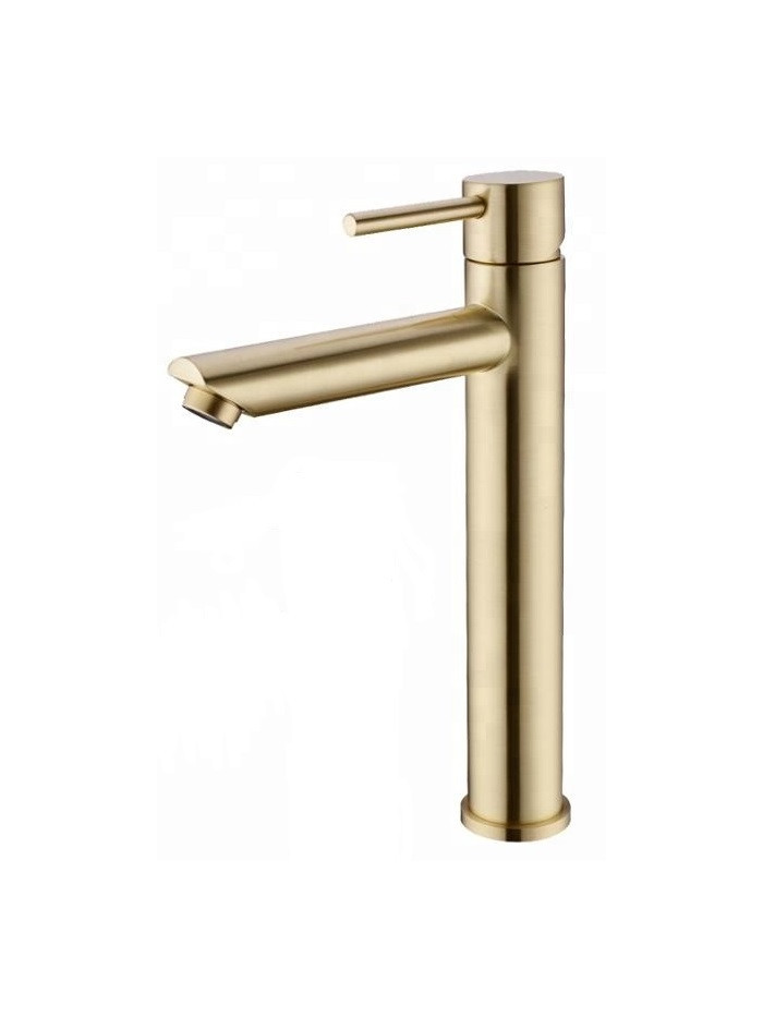 MONOCONTROL LAVAMANOS ALTA BRUSHED GOLD