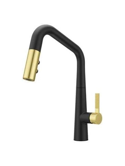 MONOCONTROL COCINA NEGRO MATE DORADO PFISTER