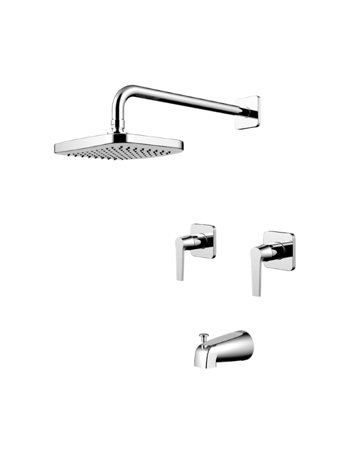 KIT DUCHA 8 PULGADAS CON PICO BAÑERA PFISTER