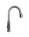 LLAVE MONOCONTROL EXTRAIBLE GRIS