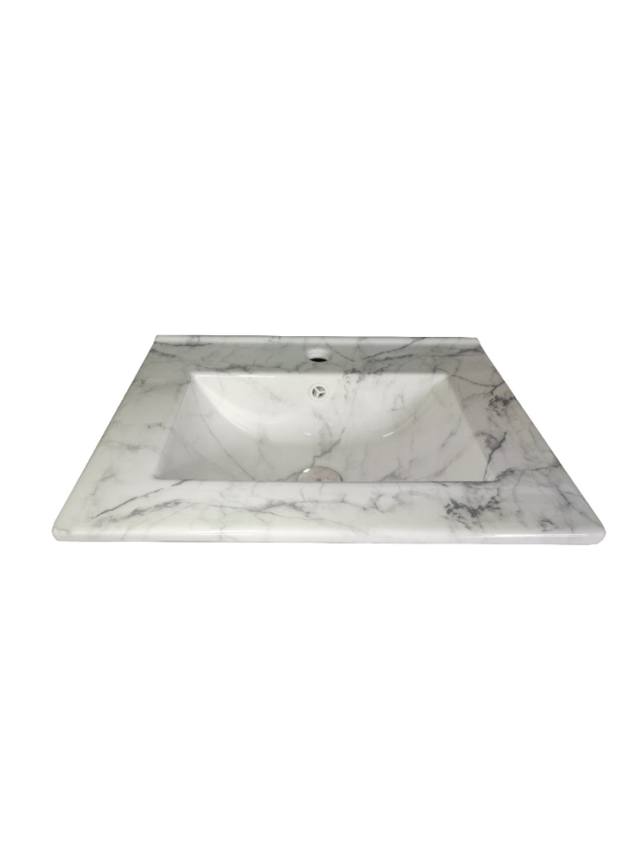 LAVAMANOS BLANCO CON GRIS 50*40 CM