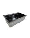 LAVAPLATOS NEGRO 75*45*21CM
