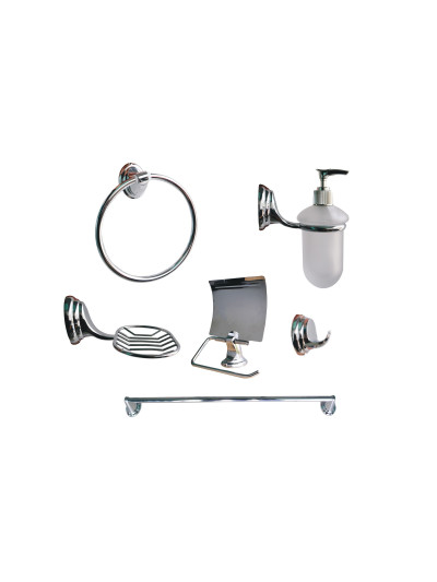 JUEGO DE ACCESORIOS EN ZINC