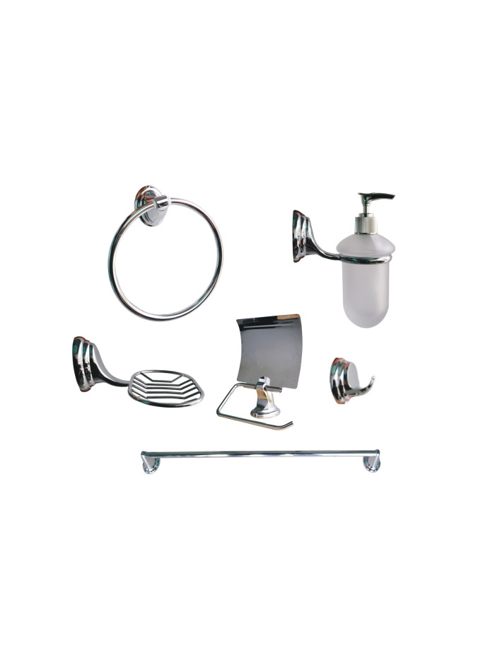 JUEGO DE ACCESORIOS EN ZINC