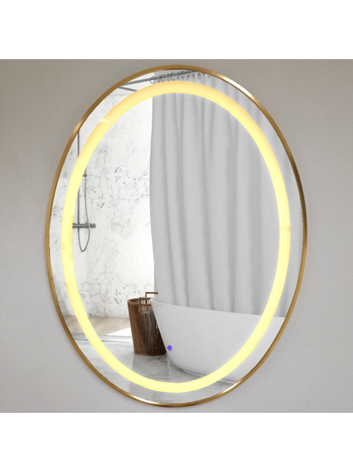 ESPEJO CON LUZ LED 80*60CM