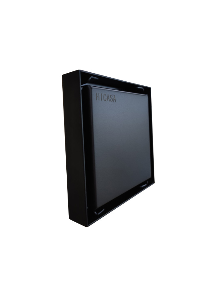 REGILLA INVISIBLE NEGRA 10*10CM
