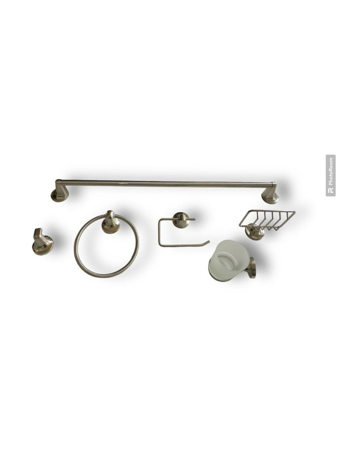 ACCESORIOS DE BAÑO BELGICA SATINADO
