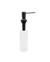 DISPENSADOR JABON INOX 304 BLACK 500ML