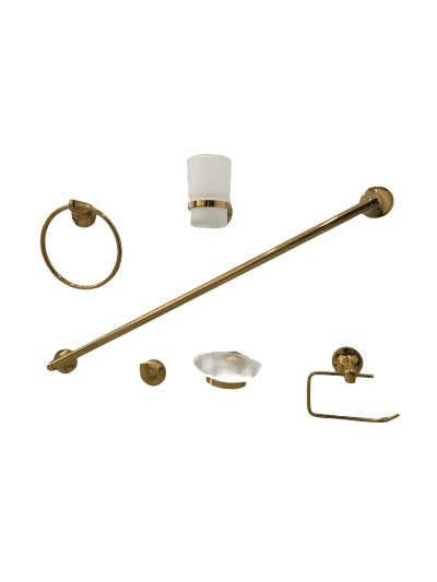 ACCESORIOS DE BAÑO GOLD