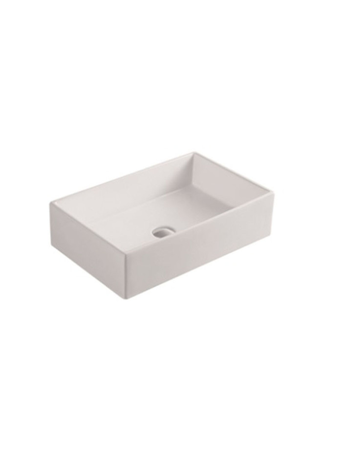 LAVAMANOS DE SOBREPONER 60X39.5X16CM BL
