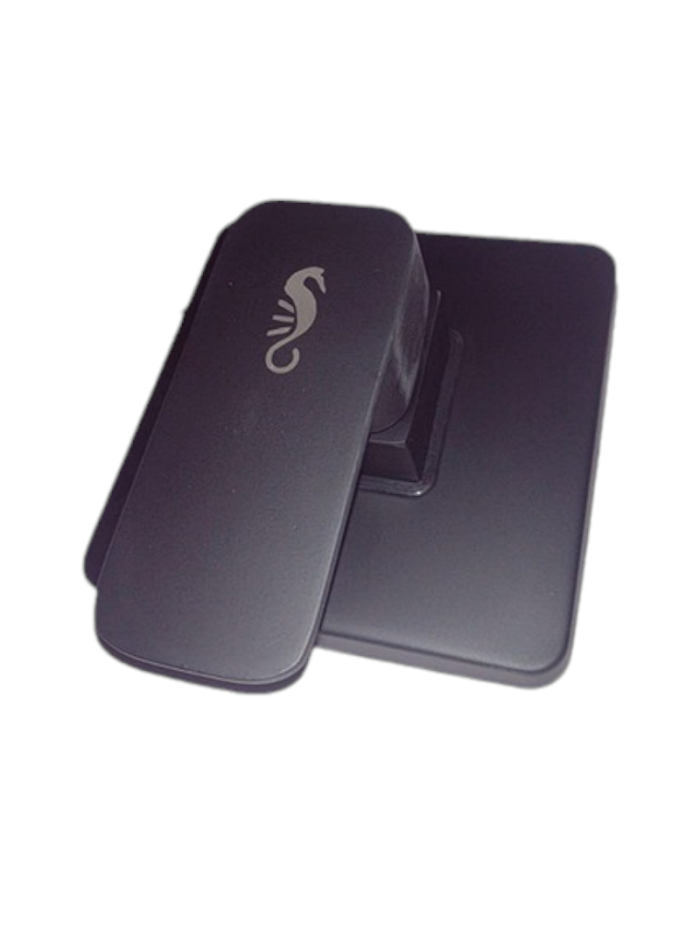 MEZC DUCHA MONOCONTROL CUADRADO NEGRO
