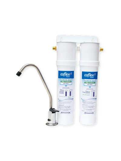 SISTEMA DE FILTRACION DE AGUA BAJO TARJA 2 ETAPAS