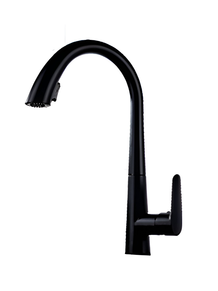 MONOCONTROL COCINA CON PULL OUT NEGRO MATE
