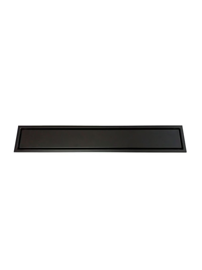 REJILLA DE PISO INVISIBLE NEGRO MATE 60CMS