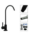 GRIFO PARA FILTRO DE AGUA NEGRO MATE