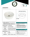 LAVAMANOS PORCELANA 40X40X14CM