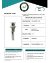 DESAGUE PUSH EN ZINC
