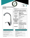 LLAVE MONOCONTROL COCINA