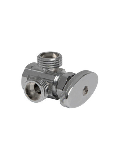 LLAVE DE ABASTO DOBLE 1/2 X 1/2 METALICA