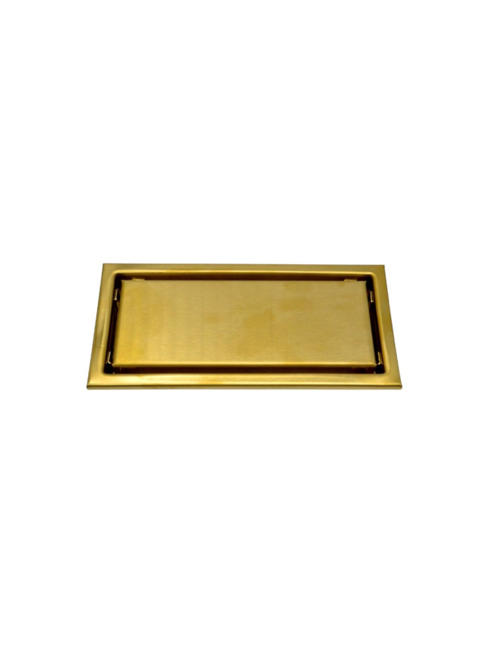 REJILLA INVISIBLE 10X20 DORADA