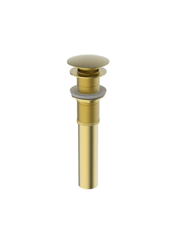 DESAGUE DE PUSH SIN REBOSE BRUSHED GOLD