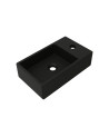 LAVAMANOS 41*22*10CM NEGRO MATE