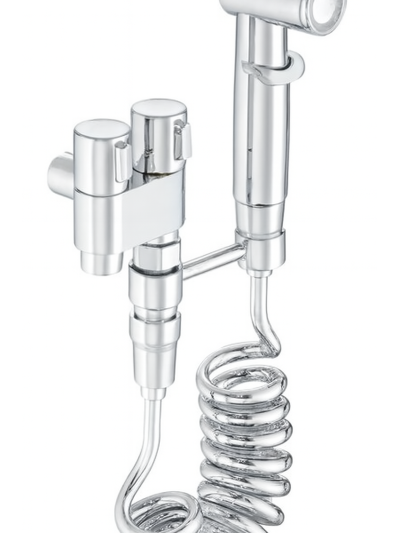 KIT DE DUCHA TELEFONO PARA SANITARIO CROMADA CP-4003C