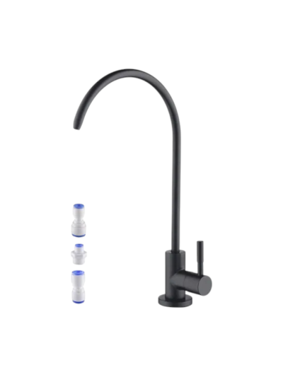 GRIFO PARA FILTRO DE AGUA GRAFITO