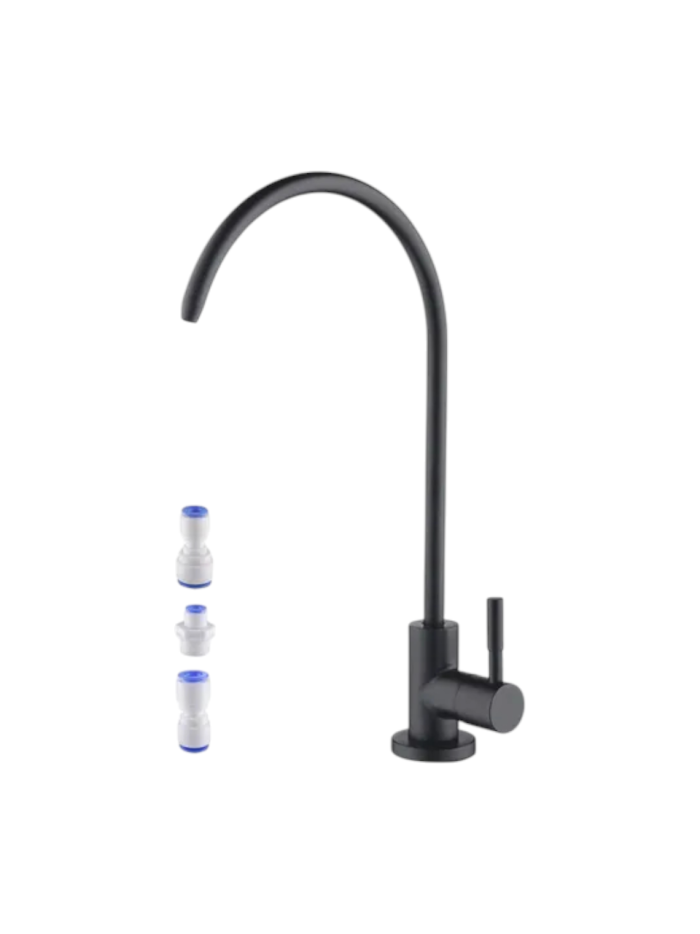 GRIFO PARA FILTRO DE AGUA GRAFITO