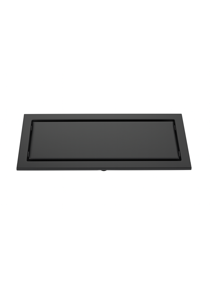 REJILLA INIVISIBLE NEGRA 30X10