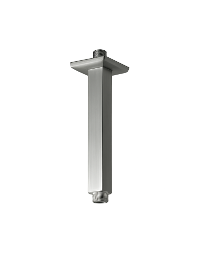 BRAZO A TECHO EN BRUSHED NICKEL DE 20CMS CUADRADO