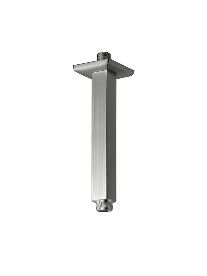 BRAZO A TECHO EN BRUSHED NICKEL DE 20CMS CUADRADO