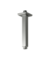 BRAZO A TECHO EN BRUSHED NICKEL DE 20CMS CUADRADO