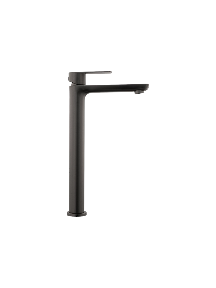 GRIFERIA DE 1 AGUA ALTA GUN METAL