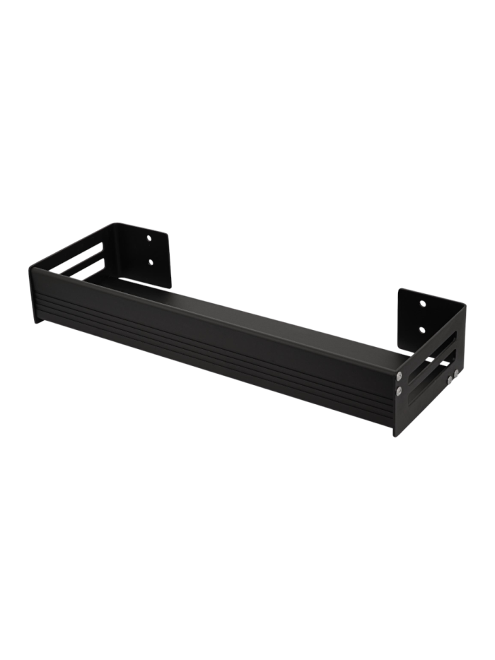 REPISA RECTANGULAR NEGRO MATE