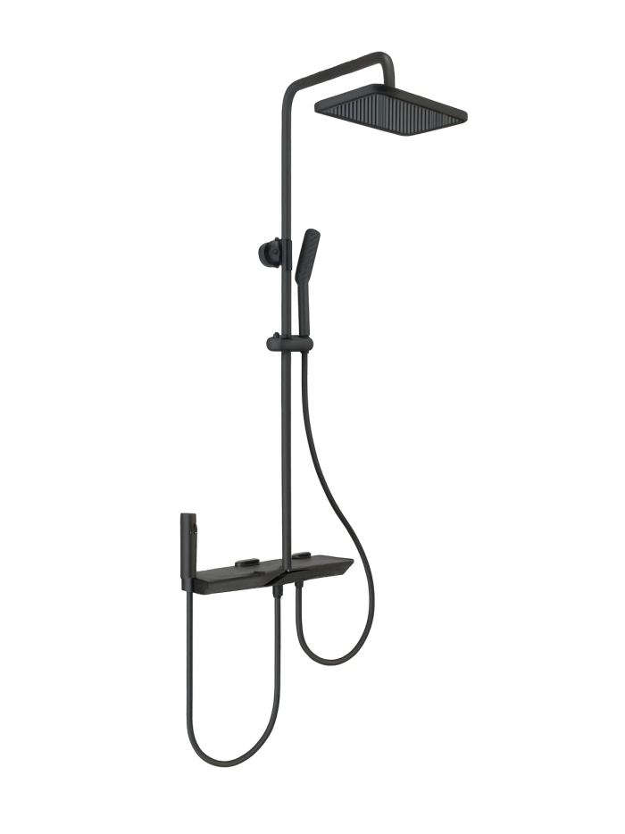 ESTRUCTURA DE DUCHA LUXE GRAFITO