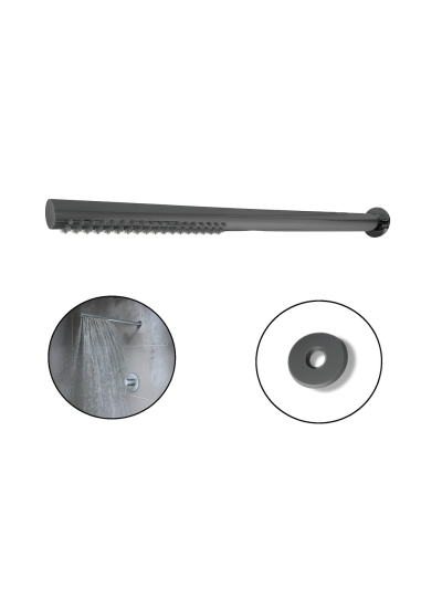 DUCHA TUBULAR 60 CM GRIS