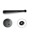 DUCHA TUBULAR 60 CM NEGRA