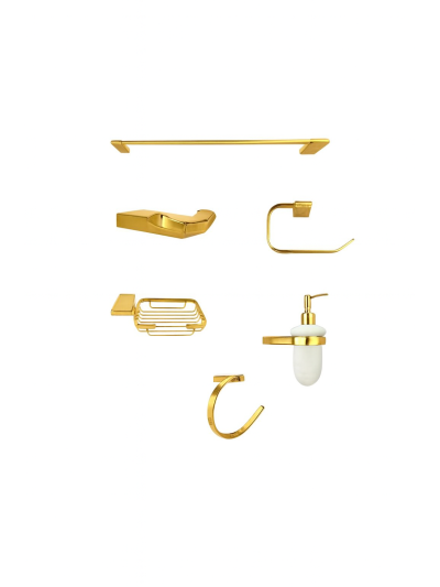 ACCESORIOS PARA DUCHA CUADRADO BRILLANTE