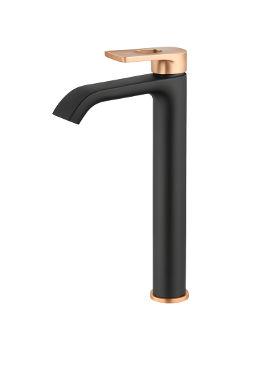 MONOCONTROL ALTO SPACCO NEGRO MATE+ORO ROSA TEXTURIZADO