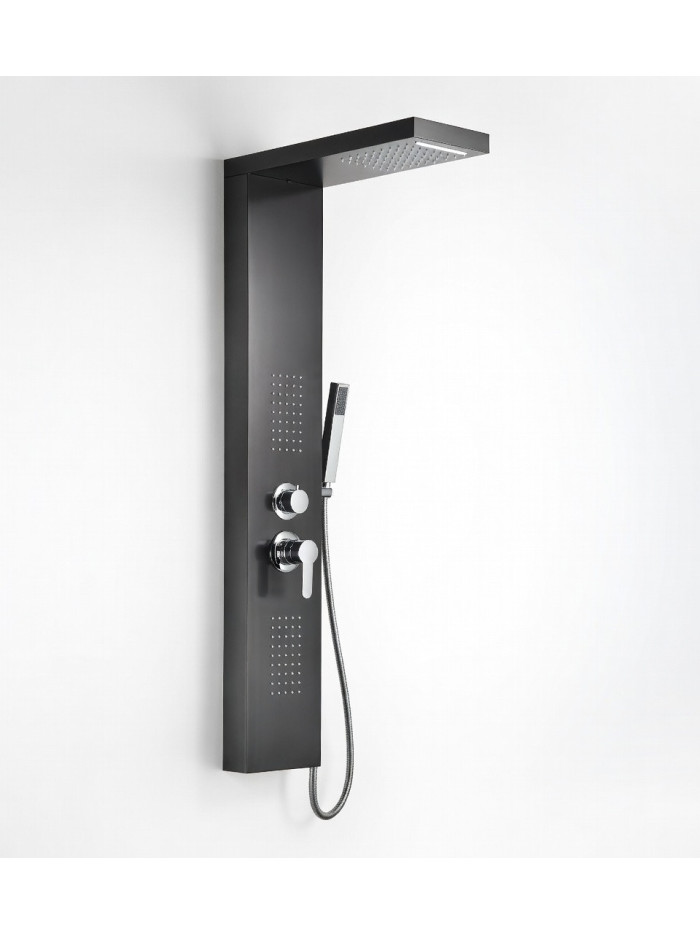 TORRE DUCHA ZIERI GRIS CONCRETO