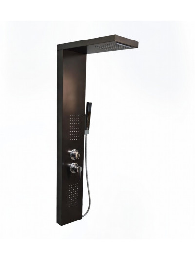 TORRE DUCHA ZIERI NEGRO MATE