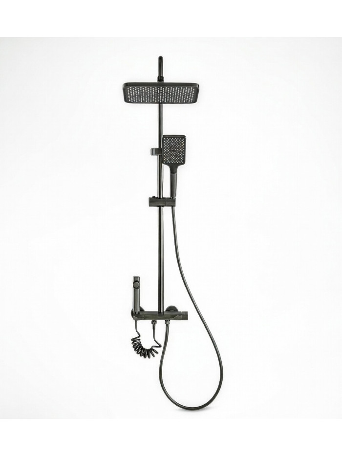 COLUMNA DUCHA PIANOFORTE  GRIS CONCRETO