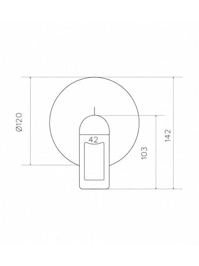MONOCNONTROL DUCHA SPACCO GRIS CONCRETO