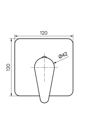 MONOCONTROL DUCHA GRIS CONCRETO