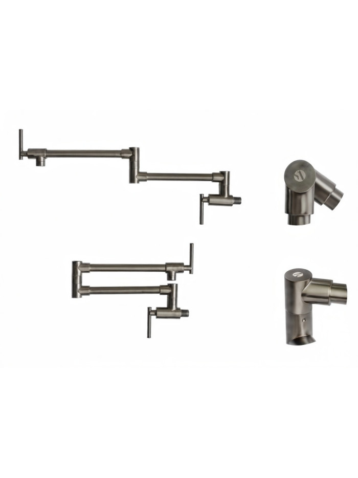 MONOCONTROL PLEGABLE DE MURO GRIS CONCRETO