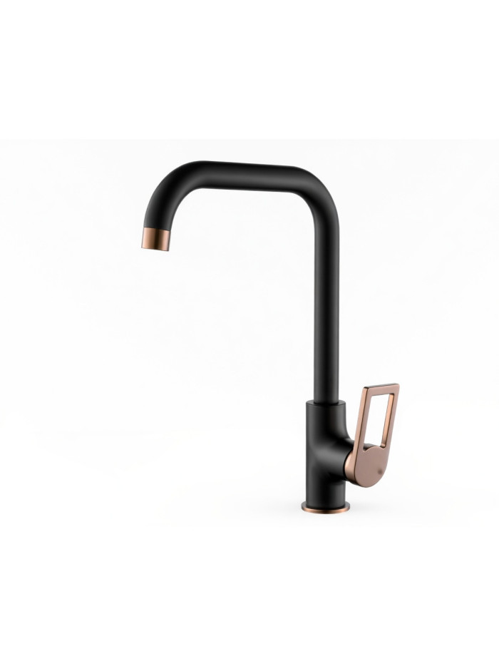 MONOCONTROL COCINA NEGRO MATE+ORO ROSA TEXTURIZADO